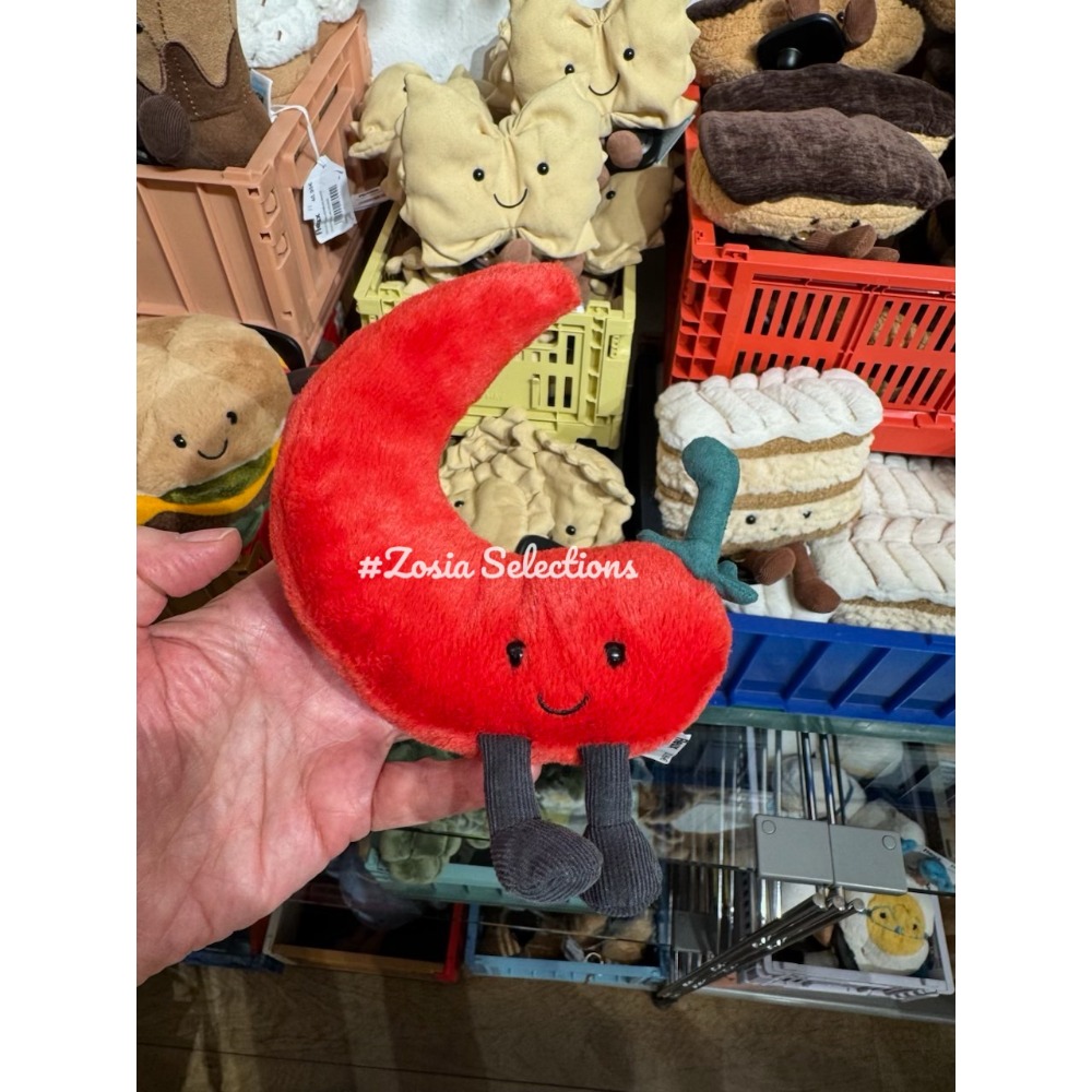 🇫🇷法國直送 Jellycat 紅辣椒娃娃 Amuseables Chilli Pepper 玩偶娃娃-規格圖2