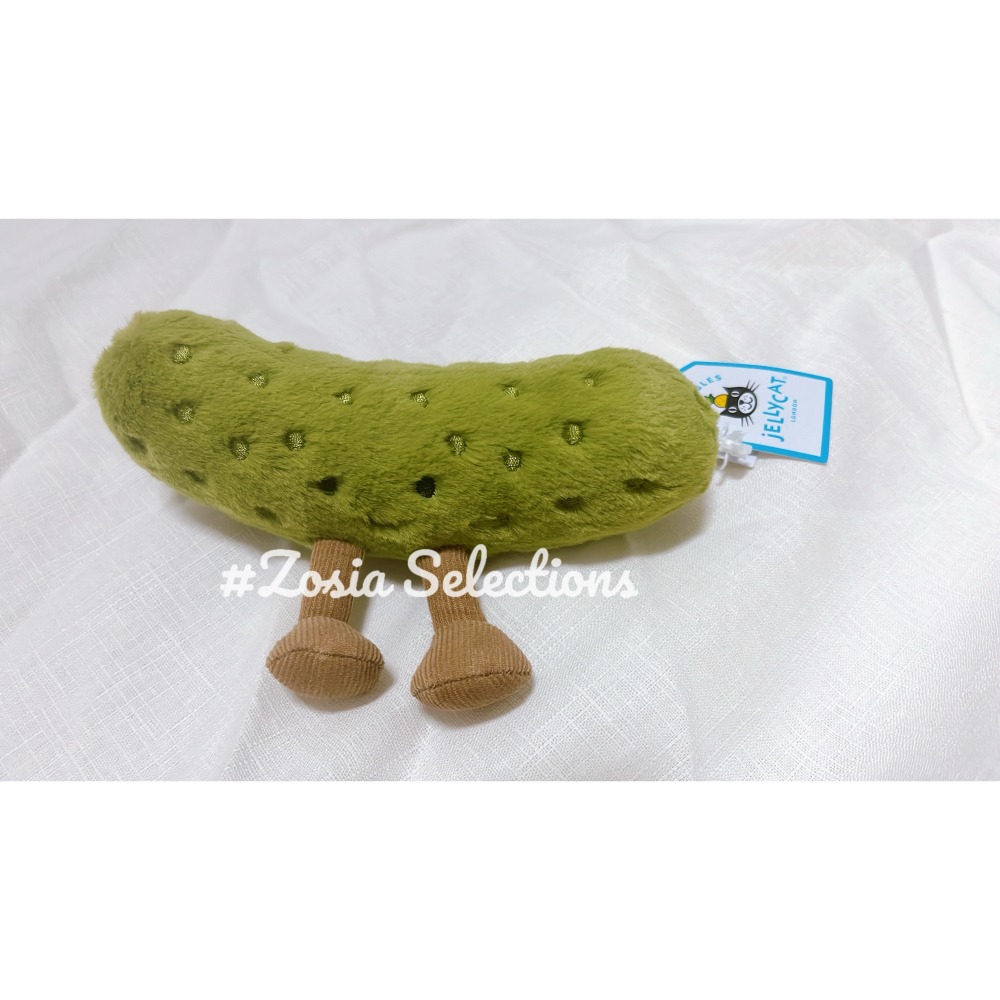 🇫🇷法國直送 Jellycat 酸黃瓜  Amuseables Pickle 醃黃瓜 玩偶娃娃-細節圖2