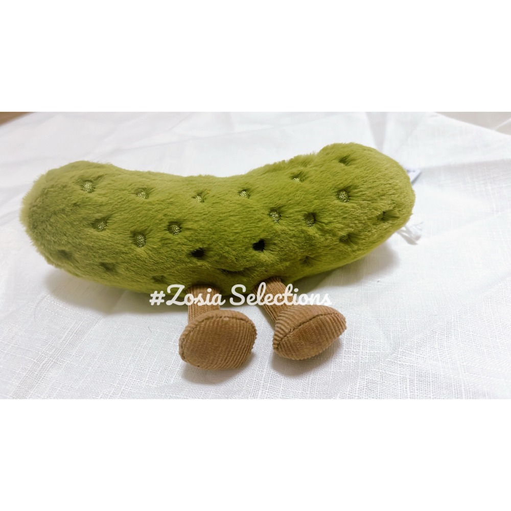 🇫🇷法國直送 Jellycat 酸黃瓜  Amuseables Pickle 醃黃瓜 玩偶娃娃-細節圖3