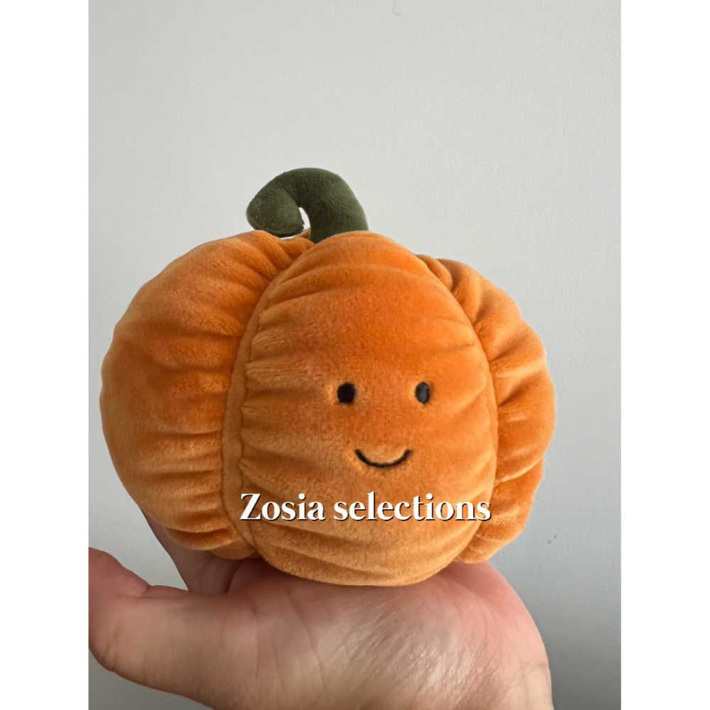 🇫🇷法國直送 Jellycat 南瓜娃娃 Vivacious Vegetable Pumpkin 蔬菜植物 絕版-細節圖2