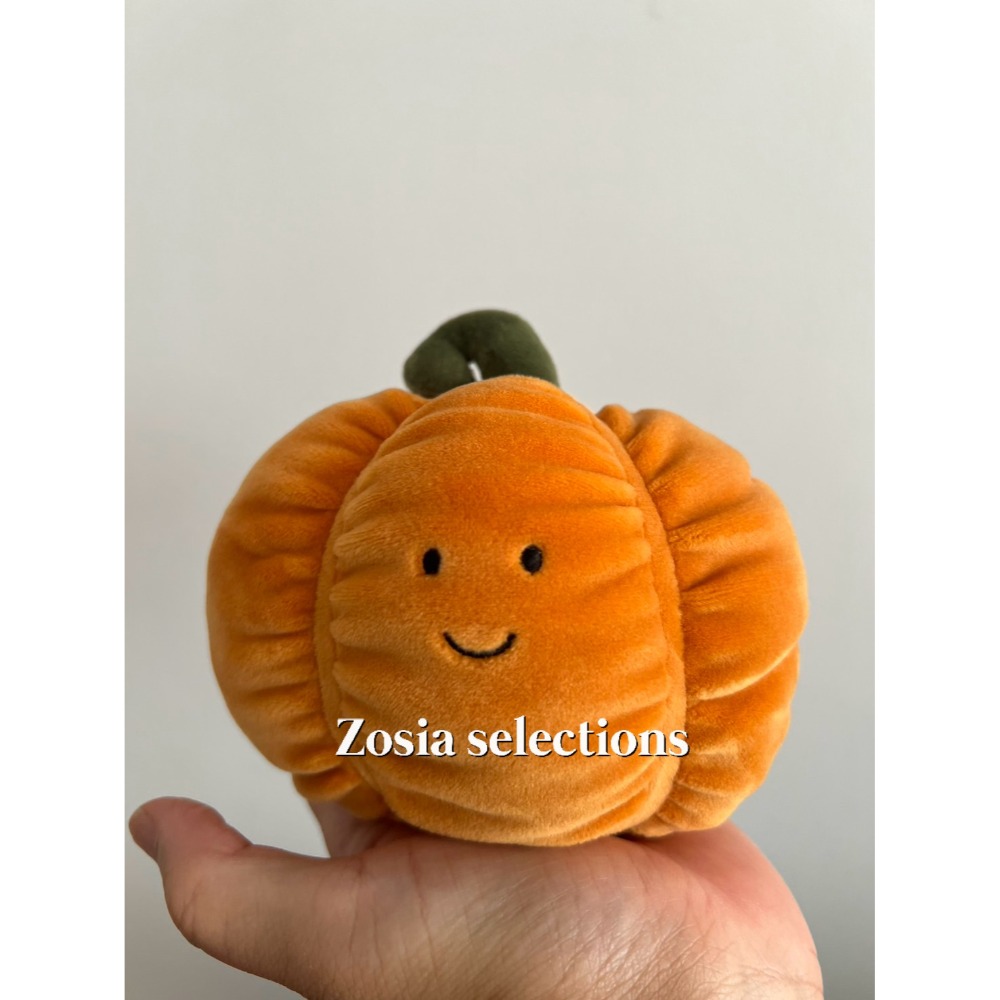 🇫🇷法國直送 Jellycat 南瓜娃娃 Vivacious Vegetable Pumpkin 蔬菜植物 絕版-規格圖4