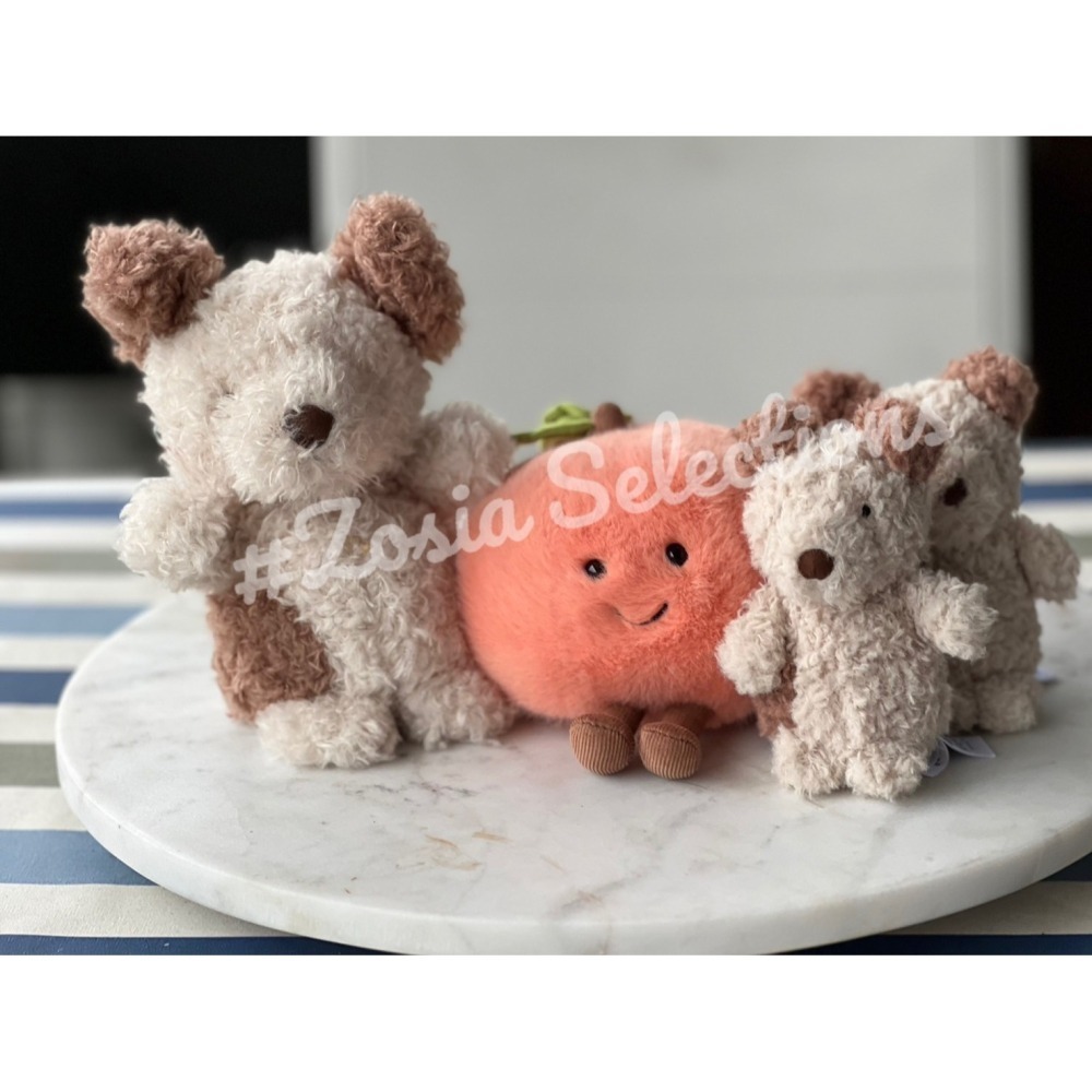 🇫🇷法國直送 Jellycat 水蜜桃娃娃 Amuseables Peach 毛桃 水果 玩偶娃娃-細節圖10