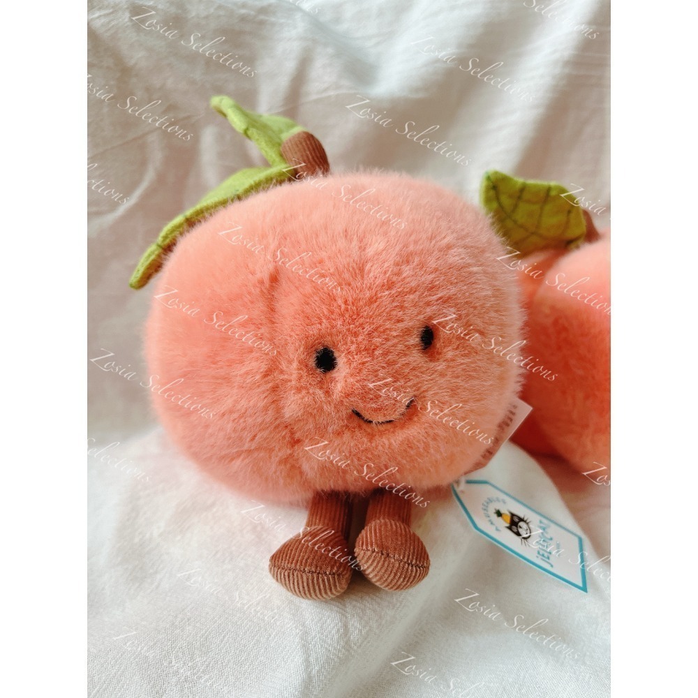 🇫🇷法國直送 Jellycat 水蜜桃娃娃 Amuseables Peach 毛桃 水果 玩偶娃娃-規格圖11