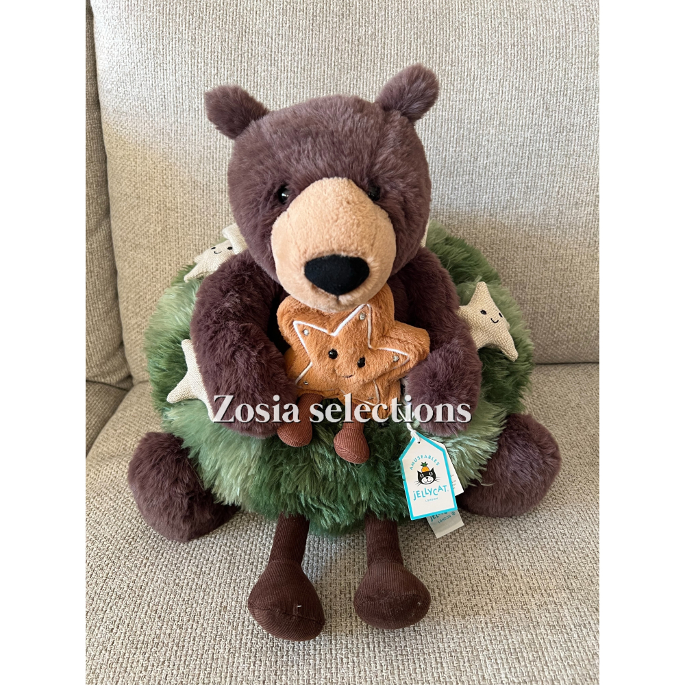🇫🇷法國直送 Jellycat 聖誕星星餅乾娃娃 Amuseables Star Cookie 聖誕節 裝飾玩偶-細節圖2