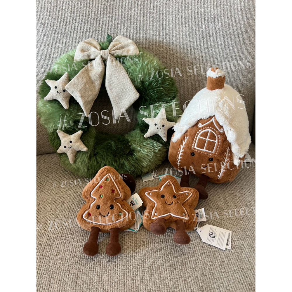 🇫🇷法國直送 Jellycat 聖誕星星餅乾娃娃 Amuseables Star Cookie 聖誕節 裝飾玩偶-細節圖3