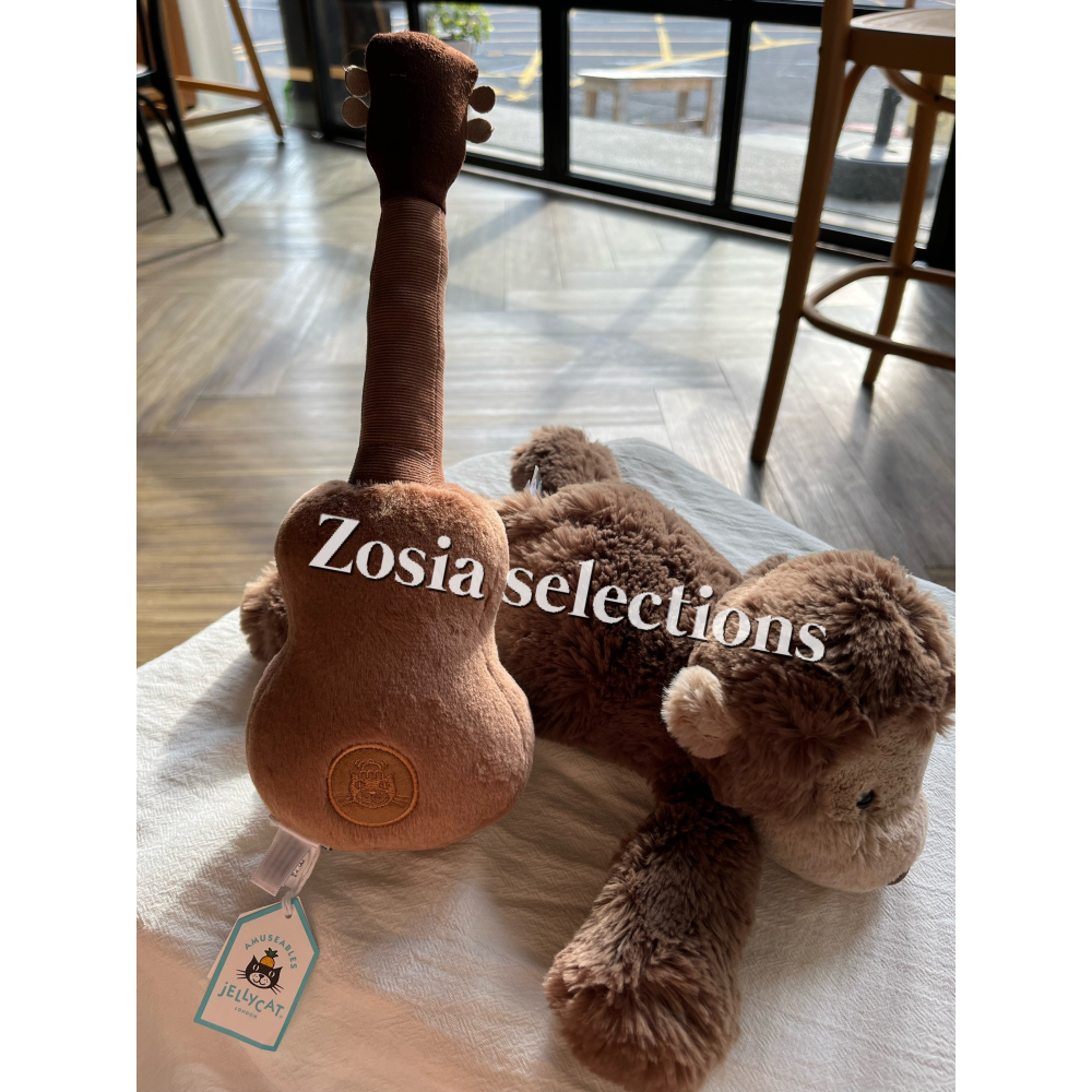 🇫🇷法國直送 Jellycat 烏克麗麗 Amuseables Ukulele 夏日系列 娃娃玩偶-細節圖4