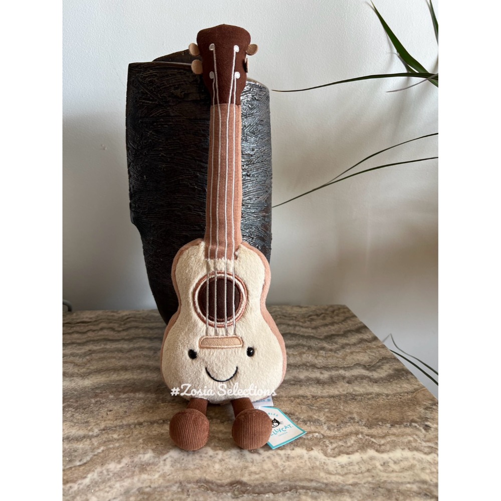🇫🇷法國直送 Jellycat 烏克麗麗 Amuseables Ukulele 夏日系列 娃娃玩偶-規格圖4