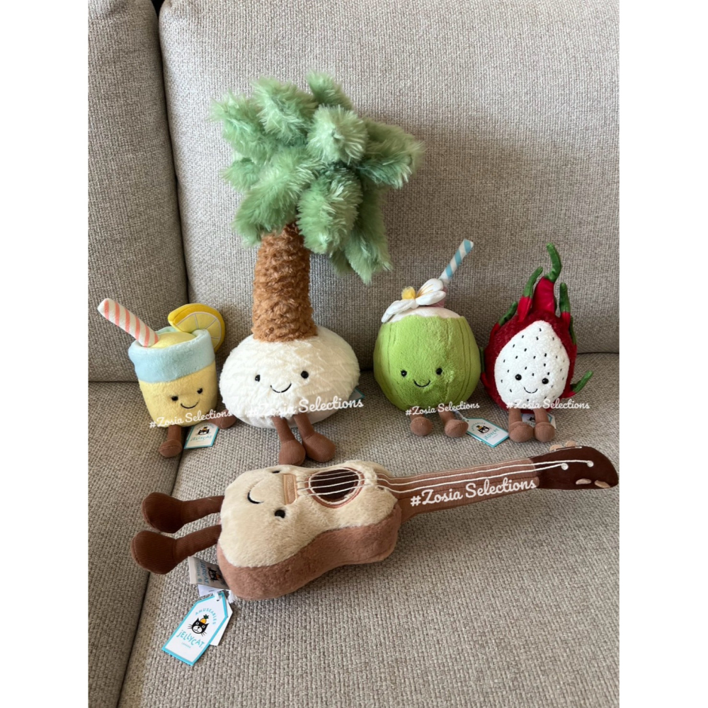 🇫🇷法國直送 Jellycat 火龍果 Amuseables Dragon Fruit 夏日系列 水果 娃娃玩偶-細節圖3