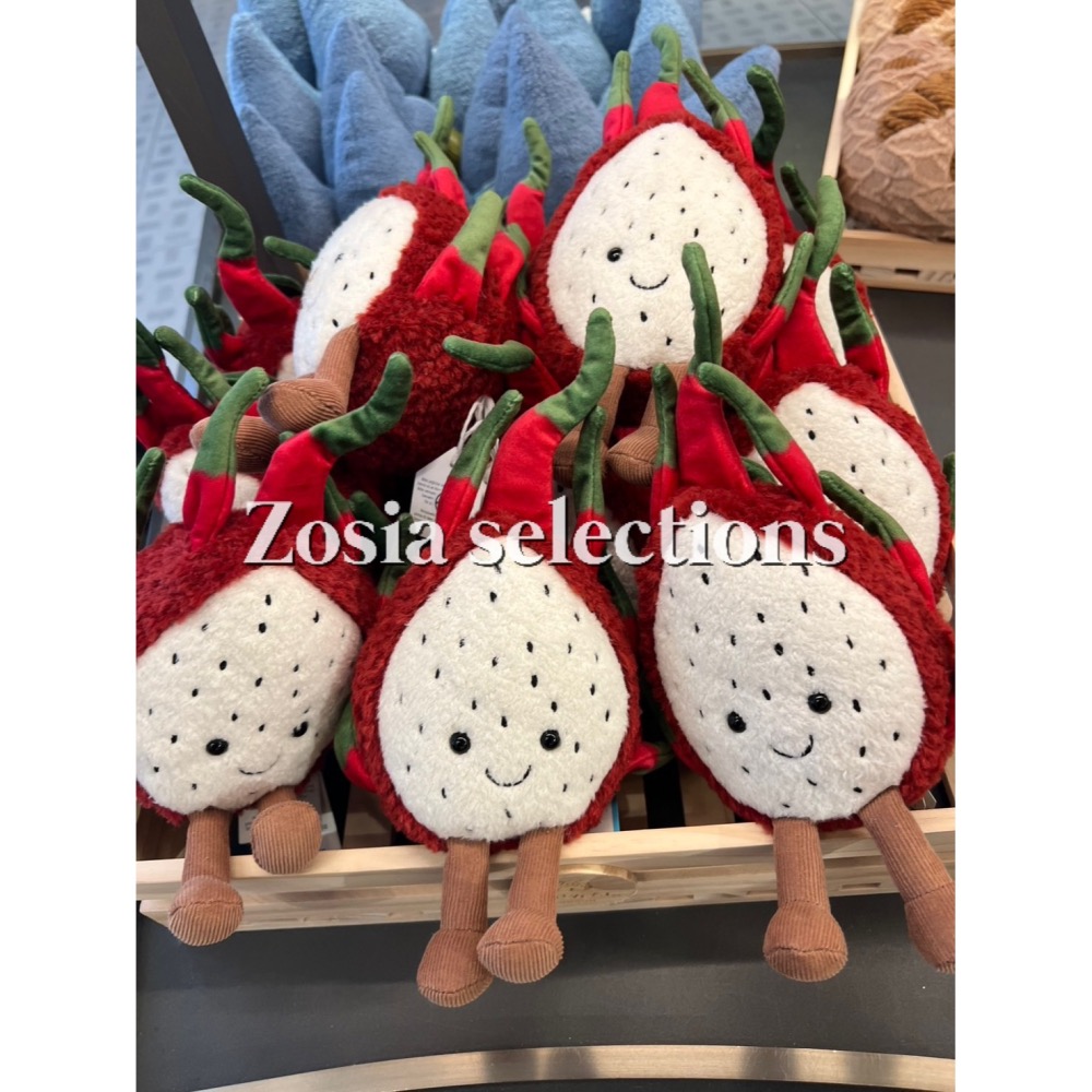 🇫🇷法國直送 Jellycat 火龍果 Amuseables Dragon Fruit 夏日系列 水果 娃娃玩偶-細節圖2