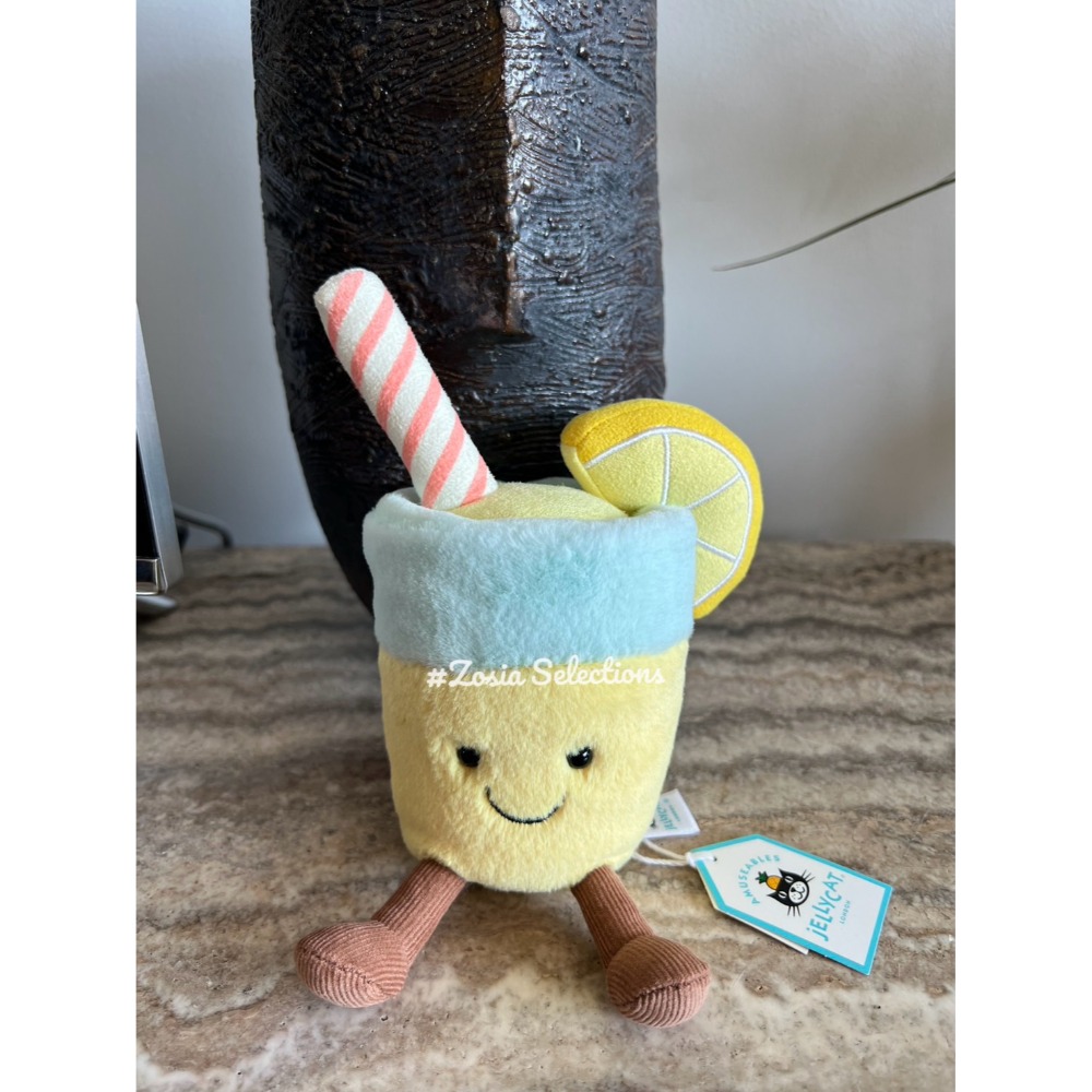 🇫🇷法國直送 Jellycat 檸檬水 Amuseables Lemonade 夏日系列 消暑飲料 娃娃玩偶-規格圖3