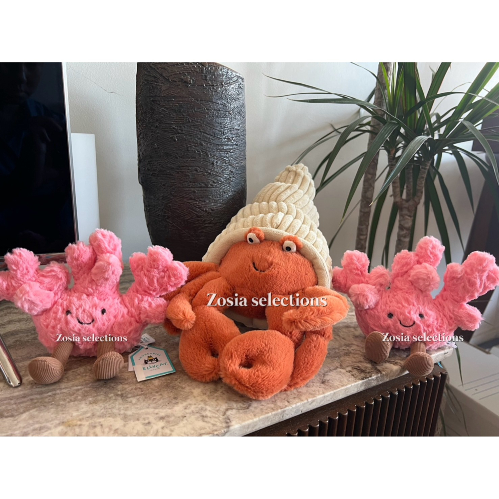 🇫🇷法國直送 Jellycat 粉紅珊瑚 Amuseables Coral 夏日系列 娃娃玩偶-細節圖3