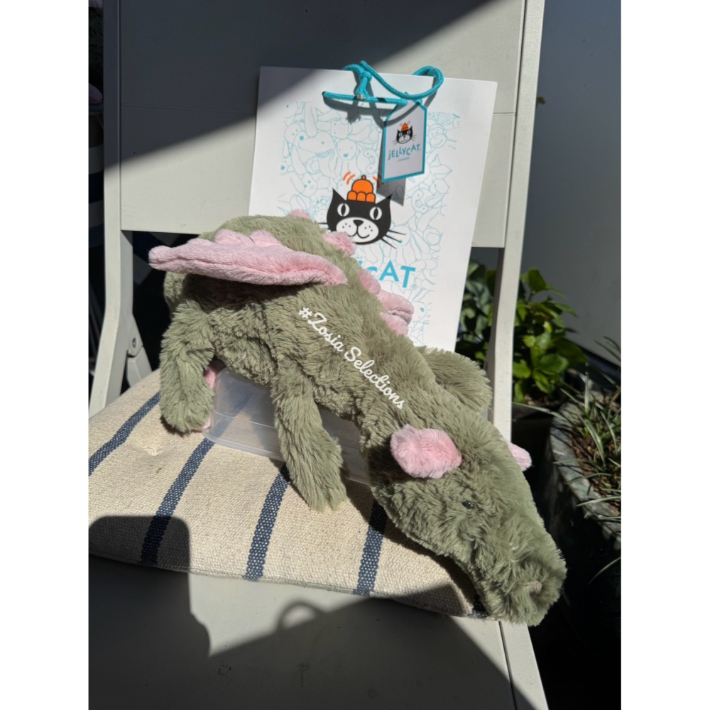 🇫🇷法國直送 Jellycat 抹茶龍 Malachy Dragon 娃娃 玩偶-細節圖3