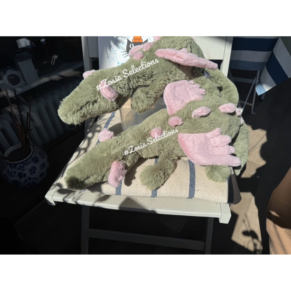 🇫🇷法國直送 Jellycat 抹茶龍 Malachy Dragon 娃娃 玩偶-細節圖4