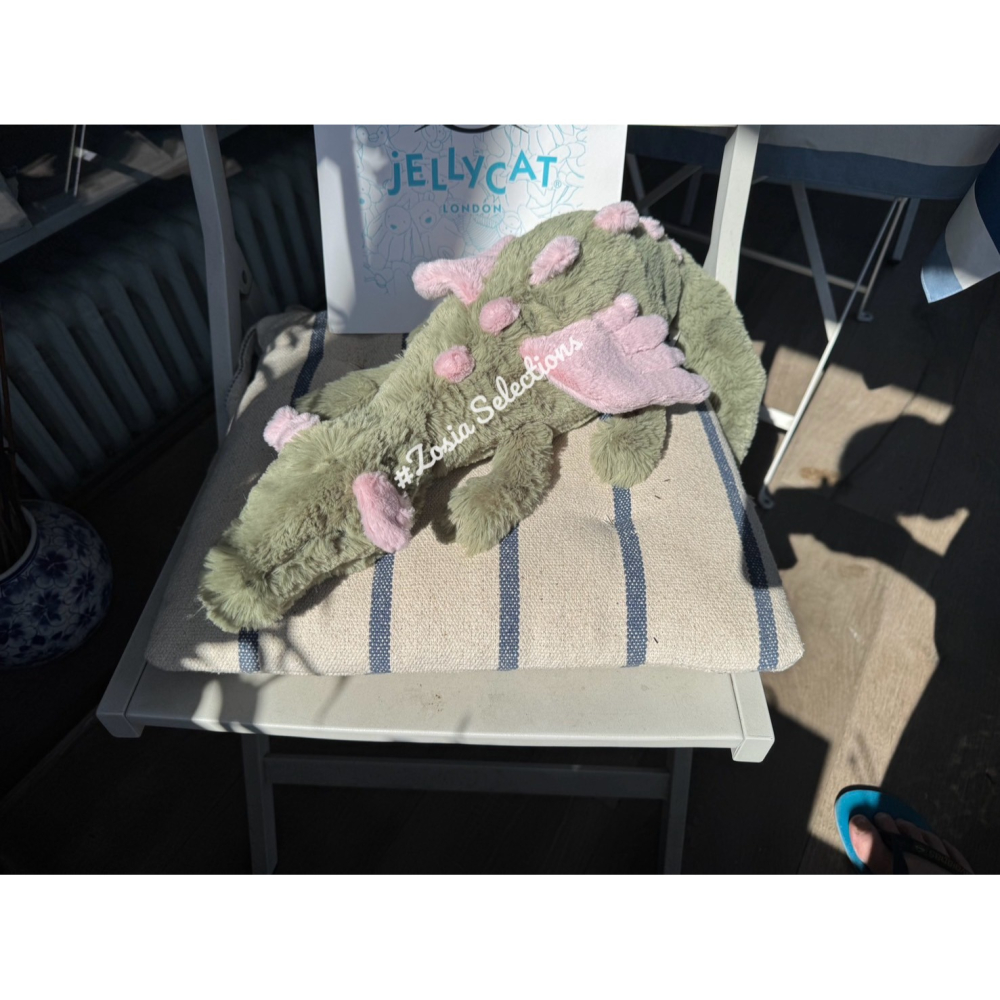 🇫🇷法國直送 Jellycat 抹茶龍 Malachy Dragon 娃娃 玩偶-細節圖6