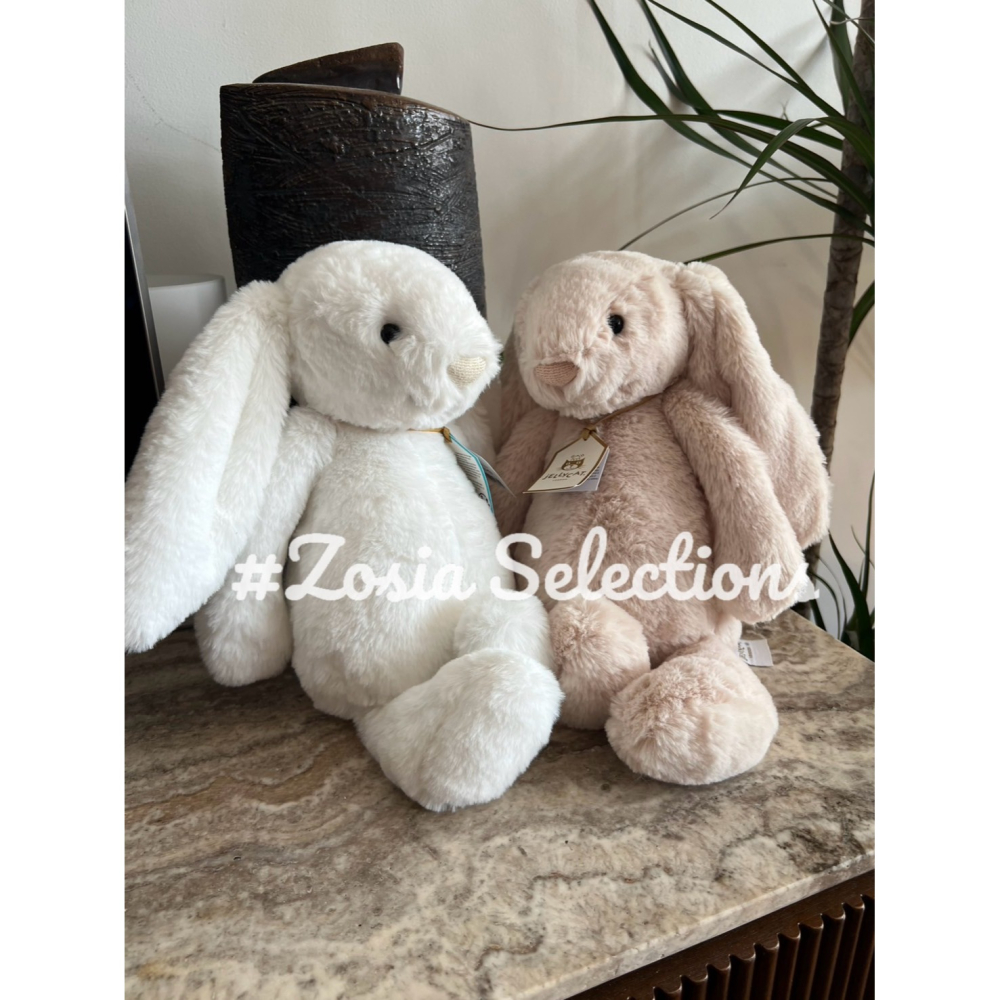 🇫🇷法國直送 Jellycat 經典_杏色奶茶兔 Bashful Beige Bunny 兔子娃娃-細節圖2
