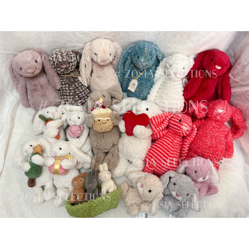 🇫🇷法國直送 Jellycat 三隻兔子巢 Nesting Bunnies 築巢兔子 絕版兔子娃娃 [築巢系列]-細節圖8