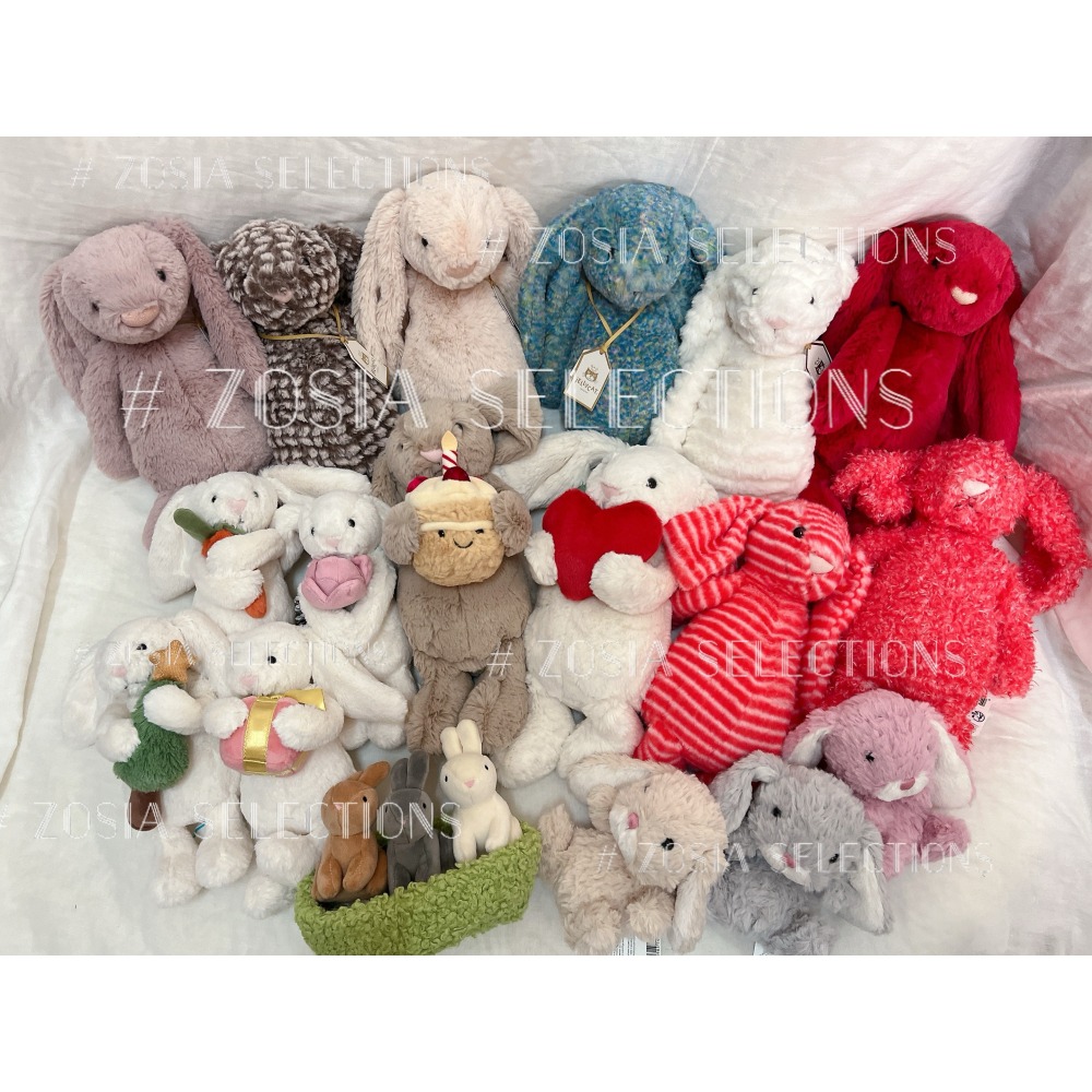 🇫🇷法國直送 Jellycat 三隻兔子巢 Nesting Bunnies 築巢兔子 絕版兔子娃娃 [築巢系列]-細節圖9