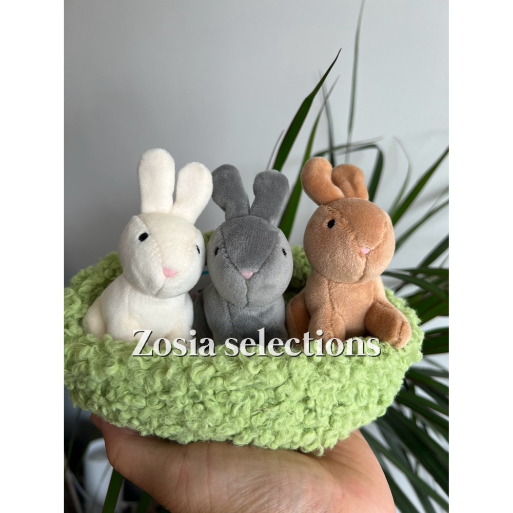 🇫🇷法國直送 Jellycat 三隻兔子巢 Nesting Bunnies 築巢兔子 絕版兔子娃娃 [築巢系列]-規格圖9
