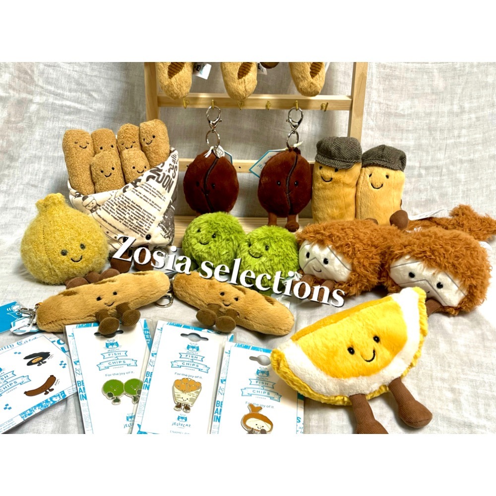 🇬🇧英國限定 Jellycat 黃檸檬娃娃 Clemont Lemon 檸檬娃娃 英國Selfridges百貨購入-細節圖5