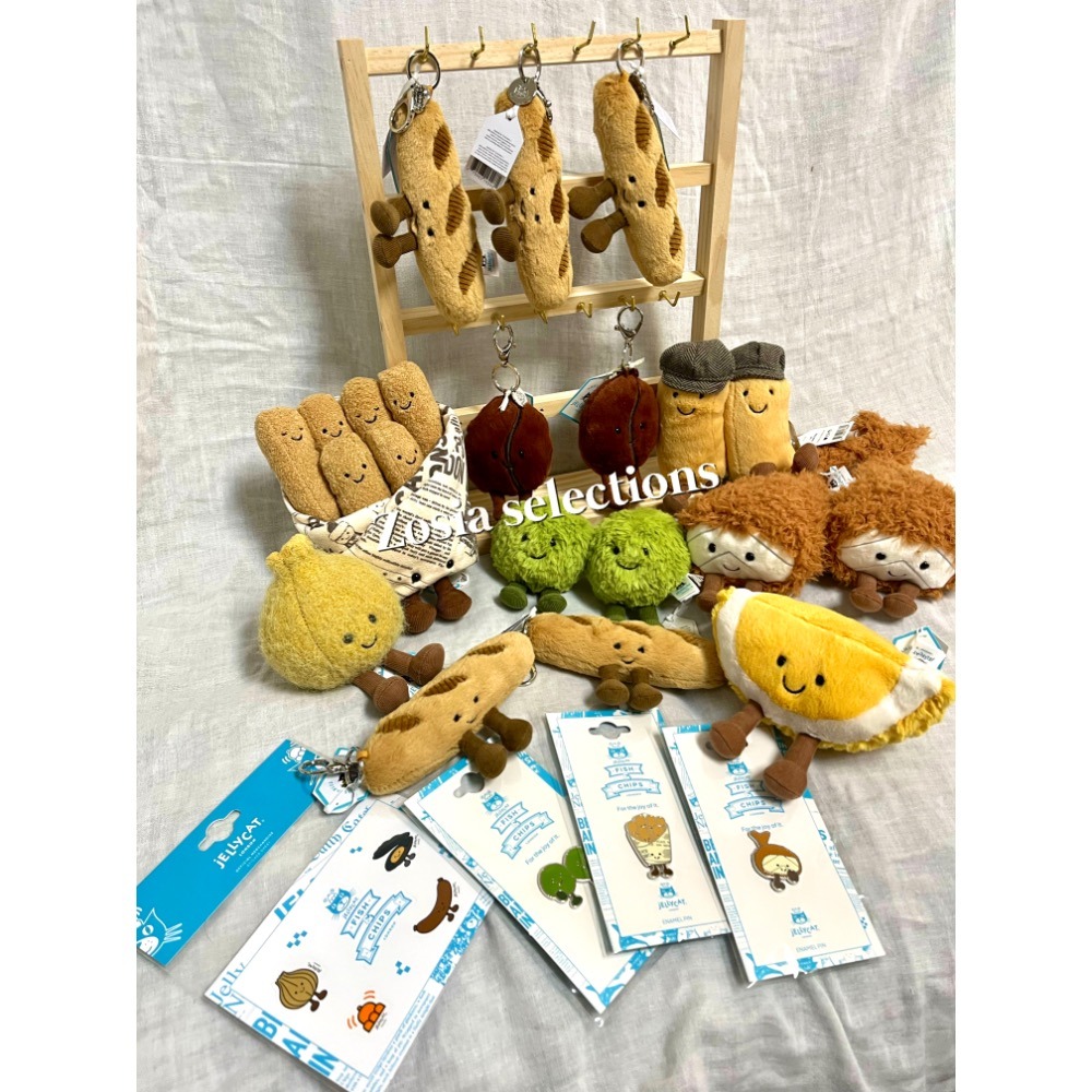 🇬🇧英國限定 Jellycat 豌豆兄弟娃娃 限定禮品套組 Dot and Peg Mushy Pea-細節圖7