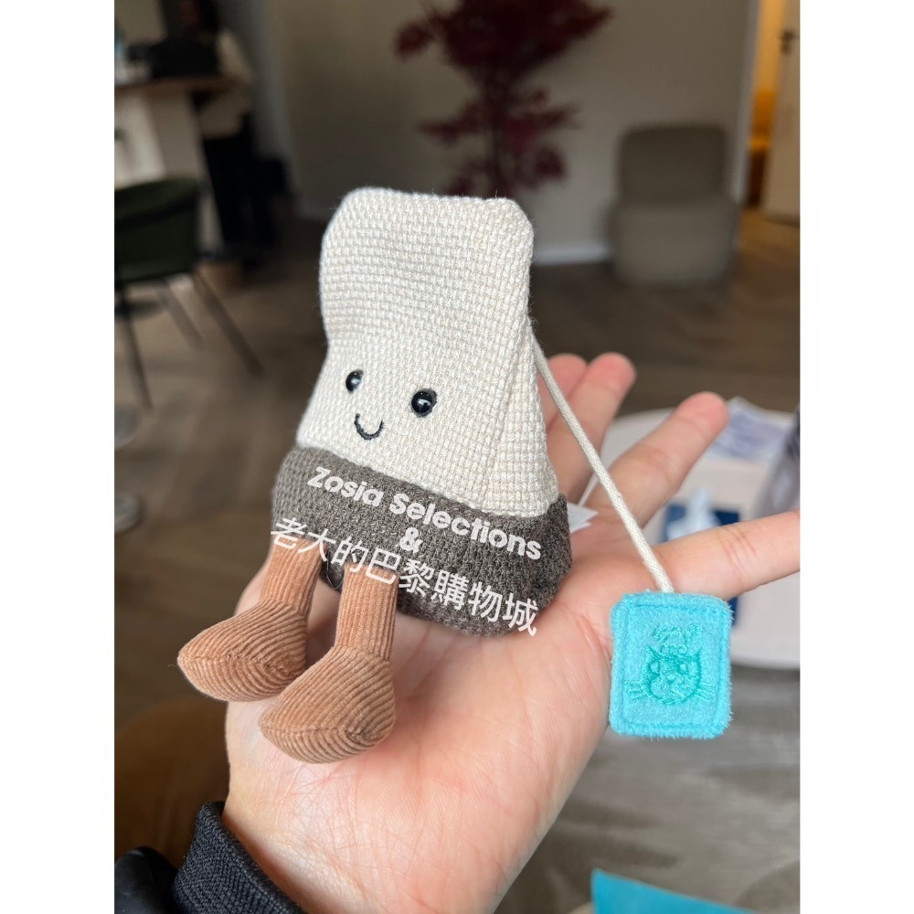 🇫🇷法國直送 Jellycat 茶包 Amuseables Steepy Tea Bag 茶包 娃娃玩偶-細節圖3