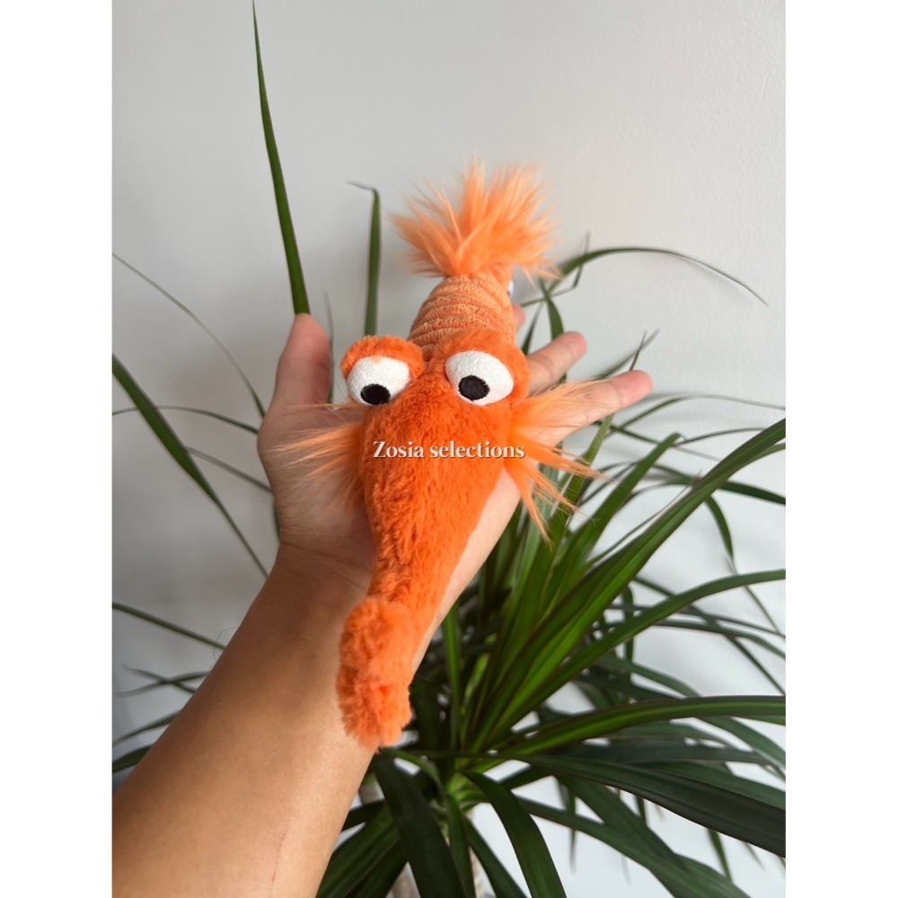 🇫🇷法國直送 Jellycat 蝦魚 剃刀魚 娃娃 Riley Razor Fish 絕版款 退休款 海洋生物-規格圖2