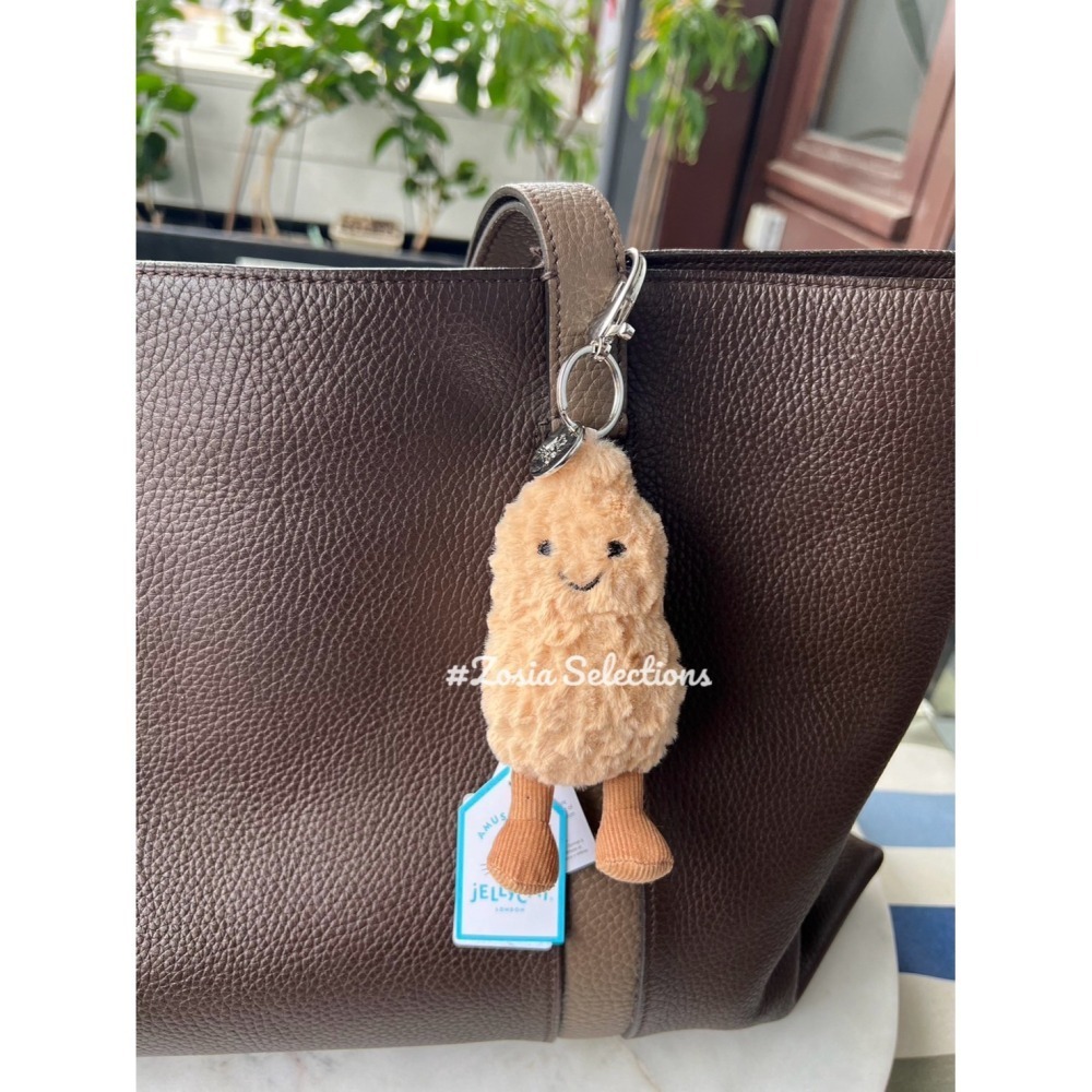 🇫🇷法國直送 Jellycat 花生吊飾| Amuseables Peanut 好事花生 [吊飾/鑰匙圈]-細節圖2