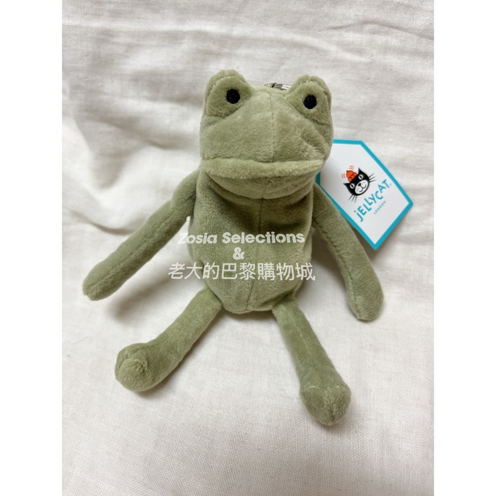 🇫🇷法國直送 Jellycat 長腿青蛙 吊飾 | Fergus Frog Bag Charm[吊飾/鑰匙圈]-細節圖2
