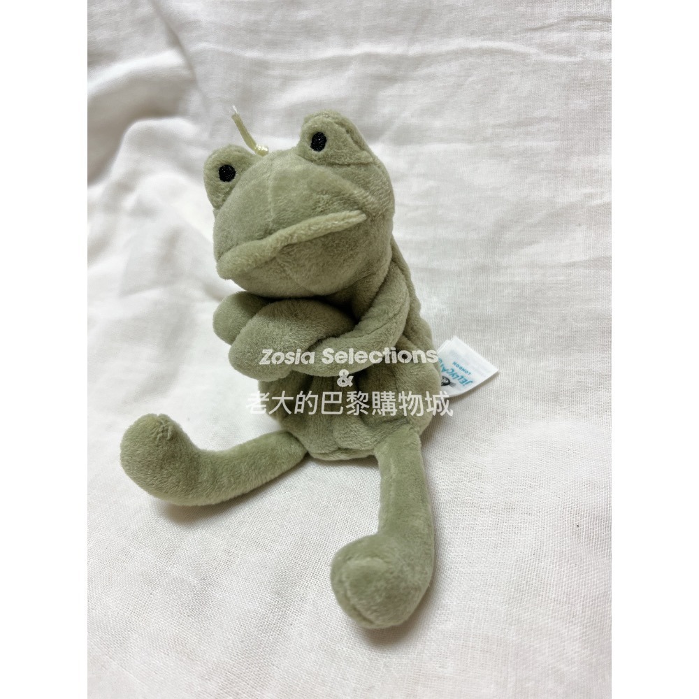 🇫🇷法國直送 Jellycat 長腿青蛙 吊飾 | Fergus Frog Bag Charm[吊飾/鑰匙圈]-細節圖6