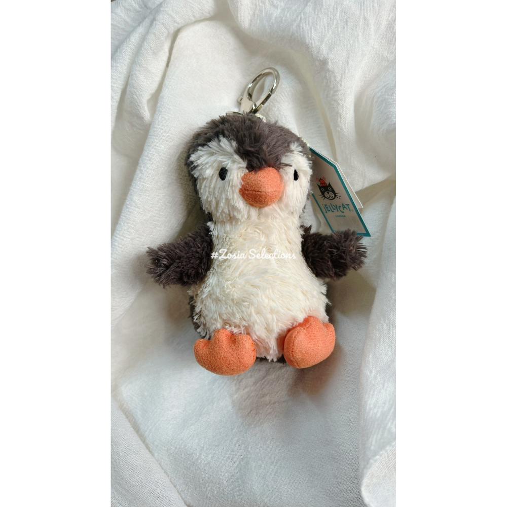 🇫🇷法國直送 Jellycat 吊飾 花生企鵝吊飾| Peanut Penguin [吊飾/鑰匙圈]-細節圖2