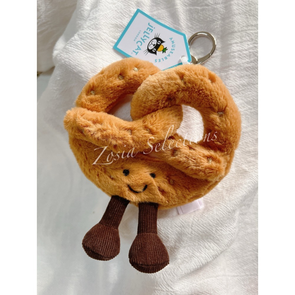 🇫🇷法國直送 Jellycat 蝴蝶餅吊飾 鹼水結吊飾 | Amuseables Pretzel [吊飾/鑰匙圈]-細節圖3