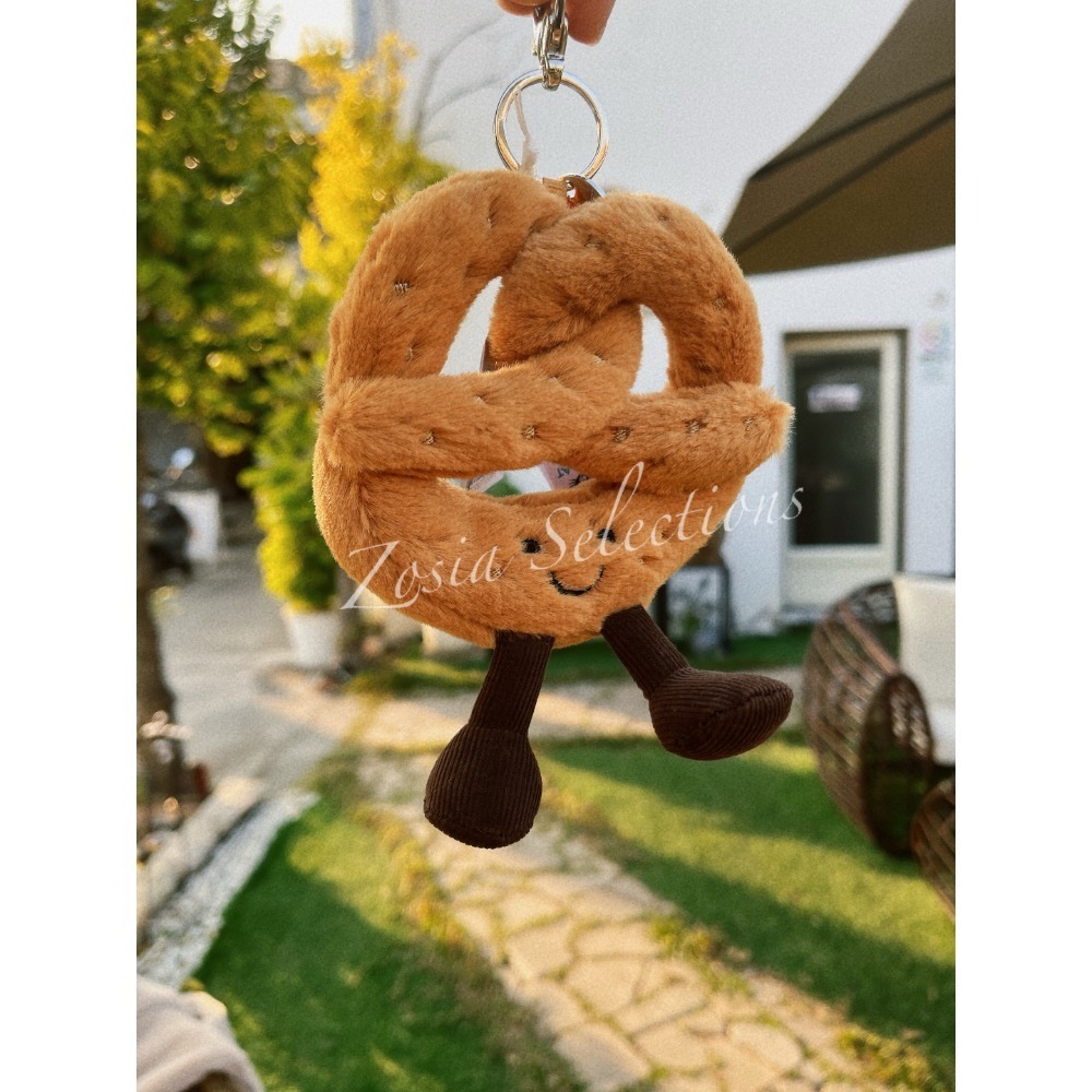 🇫🇷法國直送 Jellycat 蝴蝶餅吊飾 鹼水結吊飾 | Amuseables Pretzel [吊飾/鑰匙圈]-規格圖3