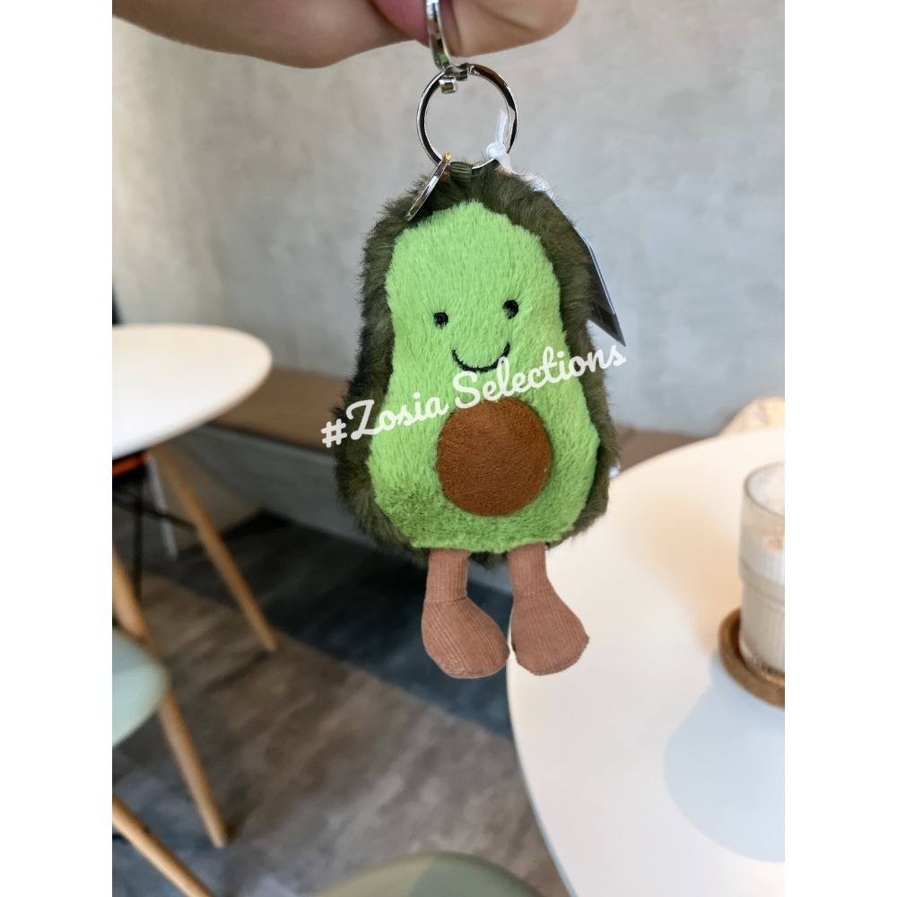 🇫🇷法國直送 Jellycat 酪梨吊飾 退休款 絕版| Amuseables Avocado [吊飾/鑰匙圈]-規格圖3