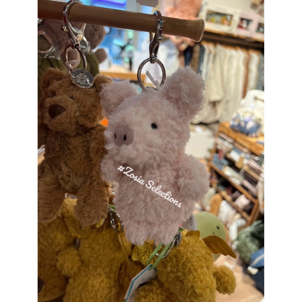 🇫🇷法國直送 Jellycat 小豬吊飾 | Little Pig [吊飾/鑰匙圈]-規格圖2