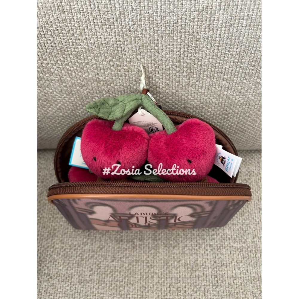 🇫🇷法國直送 Jellycat 櫻桃吊飾🍒 | Amuseables Cherries [吊飾/鑰匙圈]-細節圖5