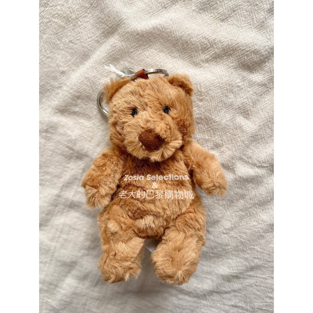 🇫🇷法國直送 Jellycat 小熊吊飾 | Bartholomew Bear 巴賽羅小熊 [吊飾/鑰匙圈]-細節圖3