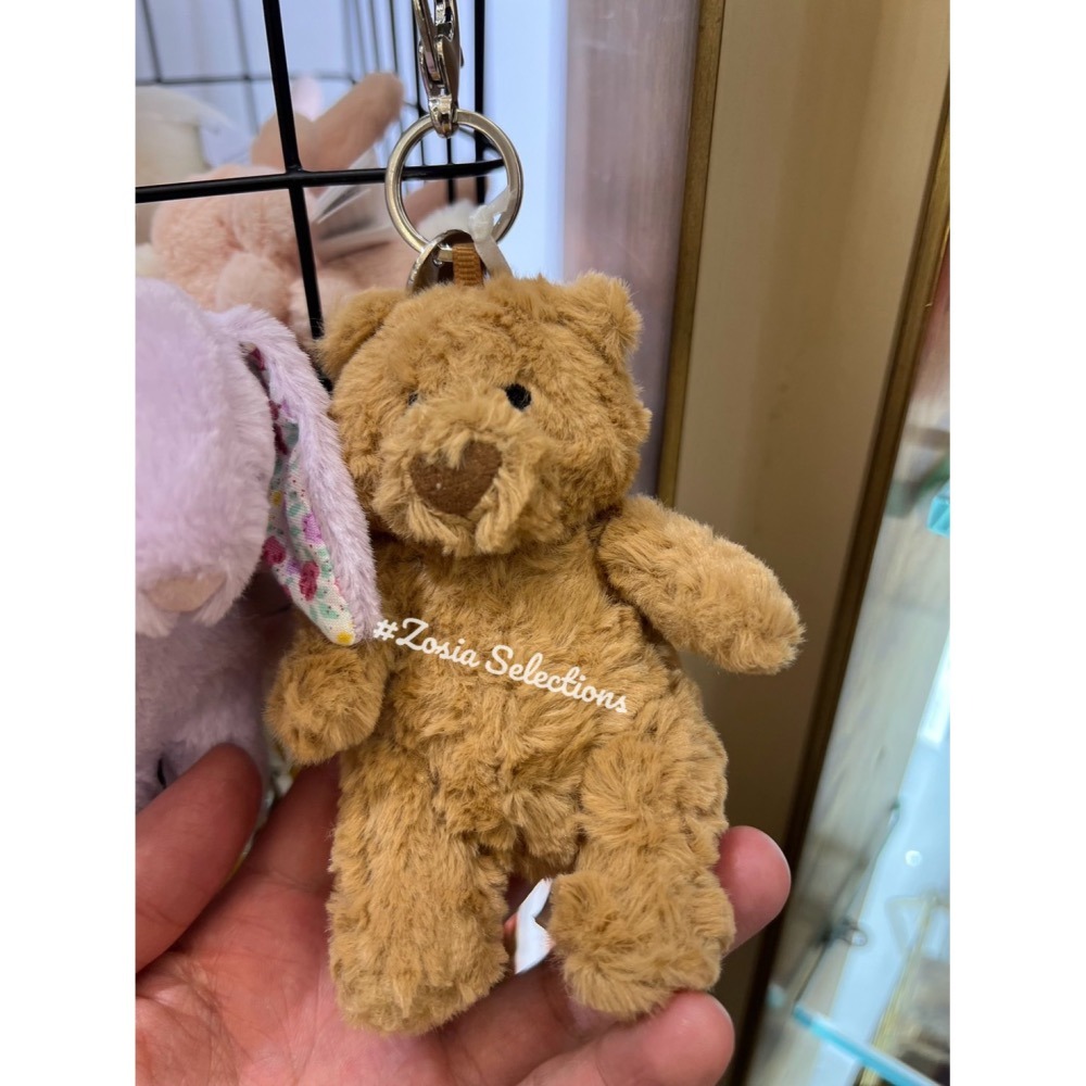 🇫🇷法國直送 Jellycat 小熊吊飾 | Bartholomew Bear 巴賽羅小熊 [吊飾/鑰匙圈]-細節圖4