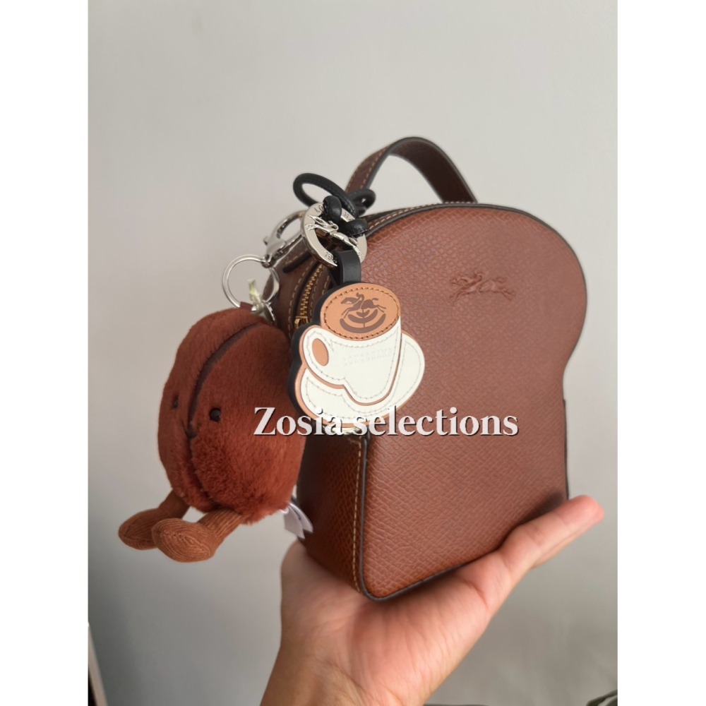 🇫🇷法國直送 Jellycat 咖啡豆吊飾 | Amuseables Coffee Bean  [吊飾/鑰匙圈]-細節圖2