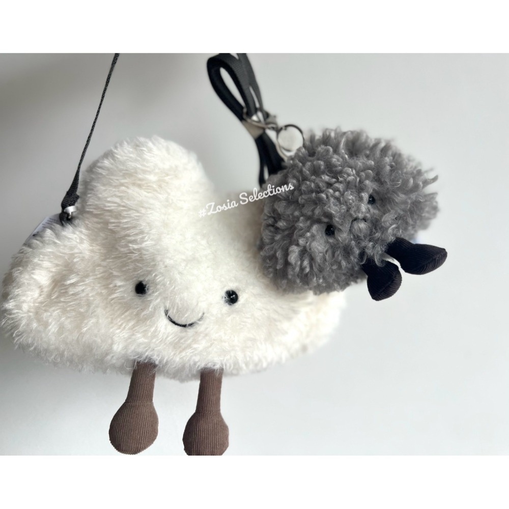 🇫🇷法國直送 Jellycat 烏雲吊飾 | Amuseables Storm Cloud [吊飾/鑰匙圈]-細節圖2