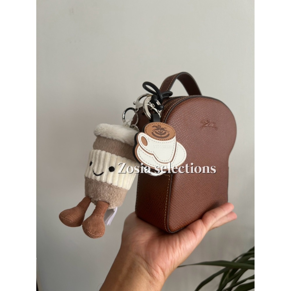 🇫🇷法國直送 Jellycat 咖啡外帶杯吊飾 | Amuseables Coffee-to-Go[吊飾/鑰匙圈]-細節圖2