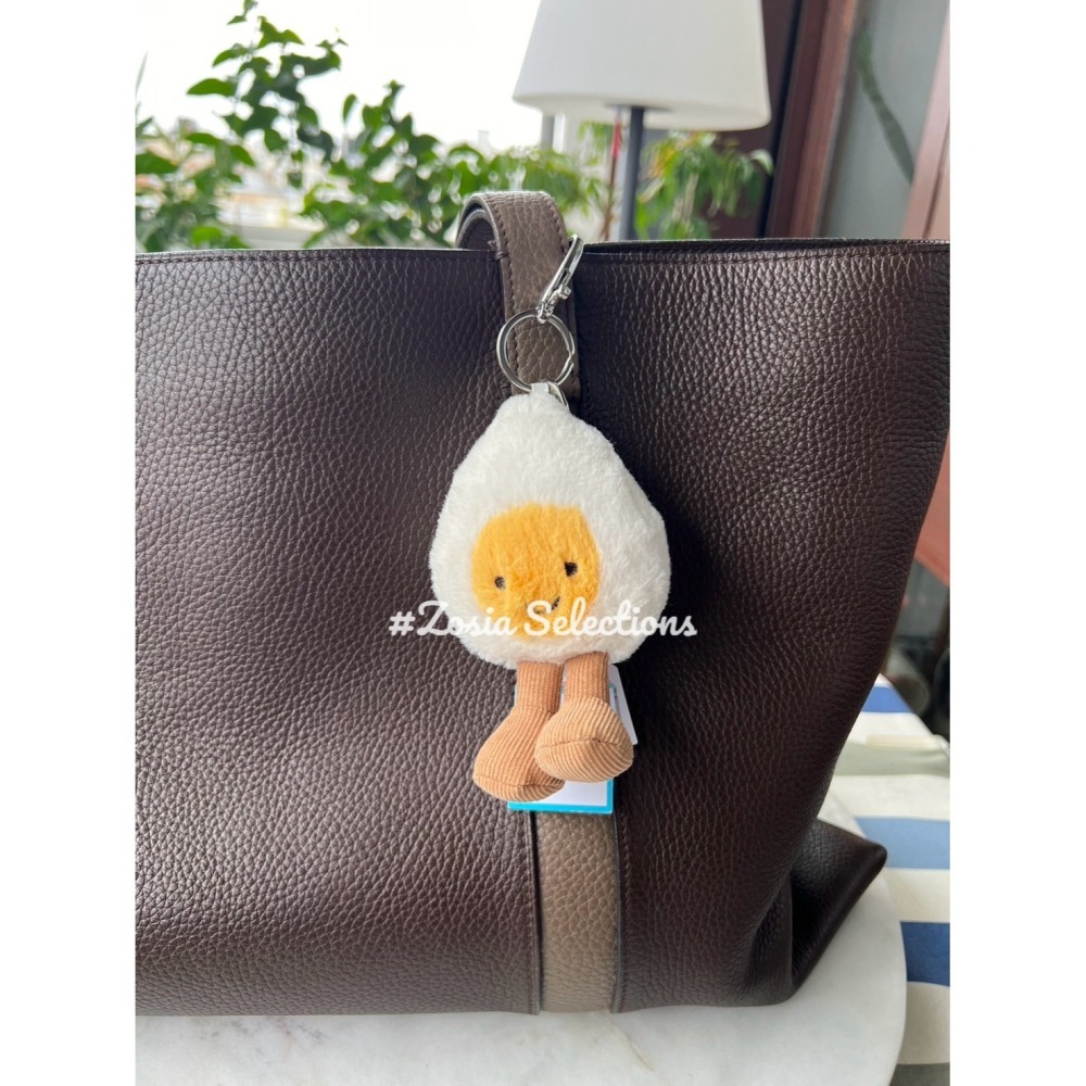 🇫🇷法國直送 Jellycat 水煮蛋吊飾 退休款 絕版 | Happy Boiled Egg [吊飾/鑰匙圈]-細節圖2