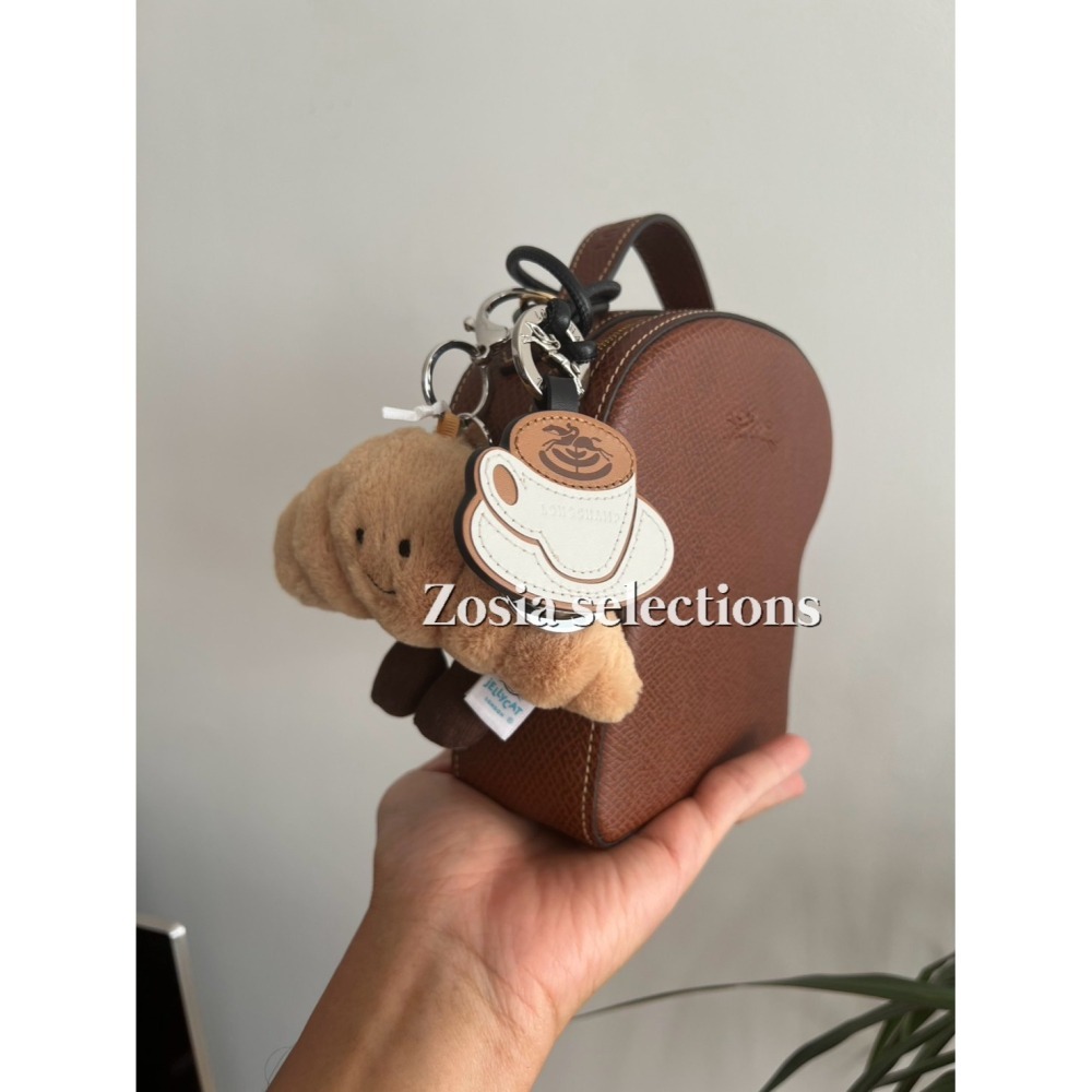 🇫🇷法國直送 Jellycat 可頌吊飾| Amuseables Croissant [吊飾/鑰匙圈]-細節圖4