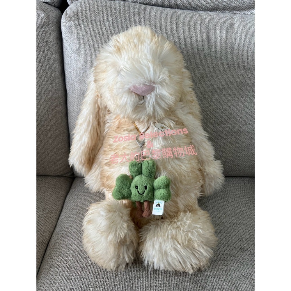 🇫🇷法國直送 Jellycat 幸運草吊飾| Amuseables Siofra Shamrock[吊飾/鑰匙圈]-細節圖3
