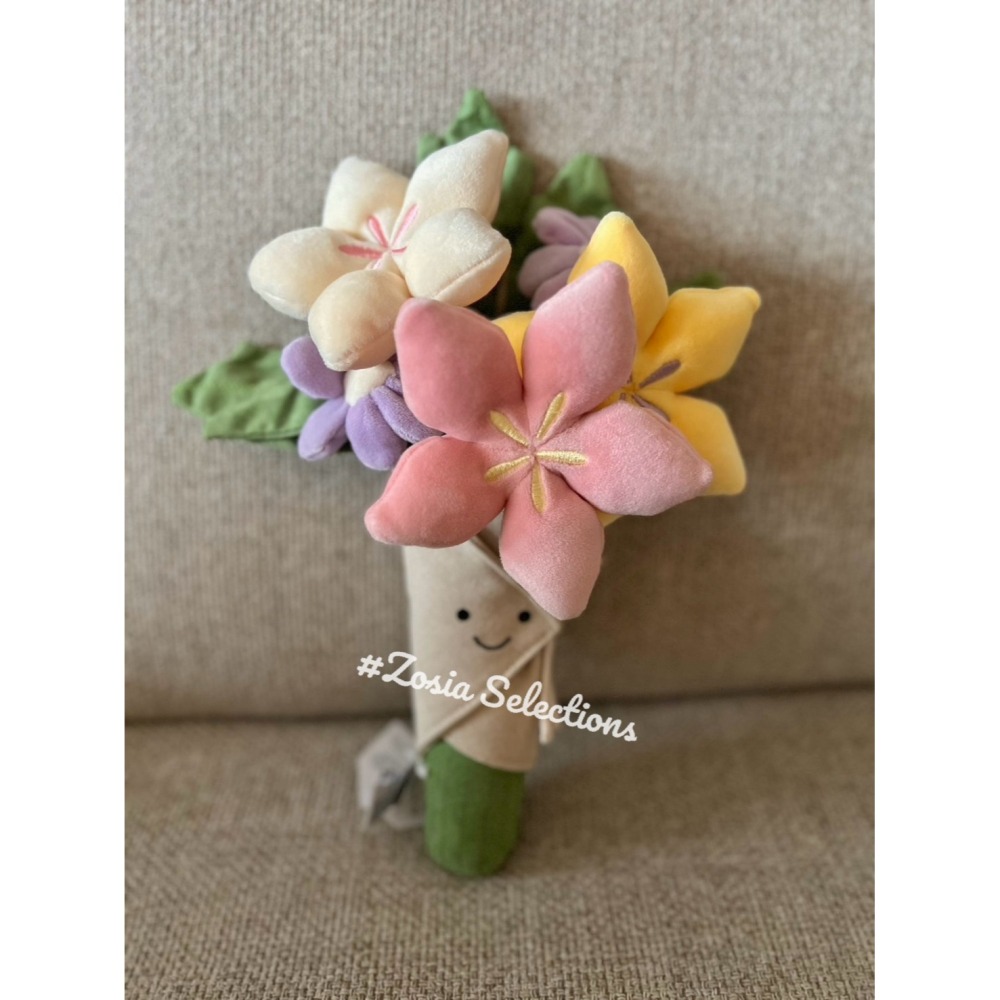 🇫🇷法國直送 Jellycat 手捧花娃娃 Amuseables Bouquet of Flowers  裝飾花束-細節圖2