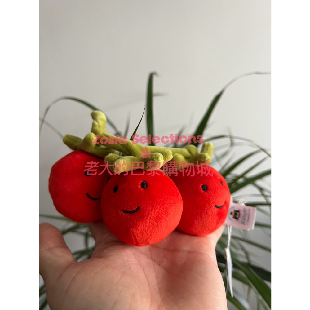 🇫🇷法國直送 Jellycat Vivacious Vegetable Tomato 小番茄✨稀有款 退休款 玩偶-細節圖5