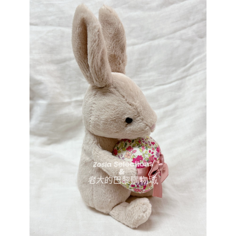 🇫🇷法國直送 Jellycat 抱著蝴蝶結彩蛋的兔子 Bonnie Bunny with Egg 絕版款 娃娃-細節圖2