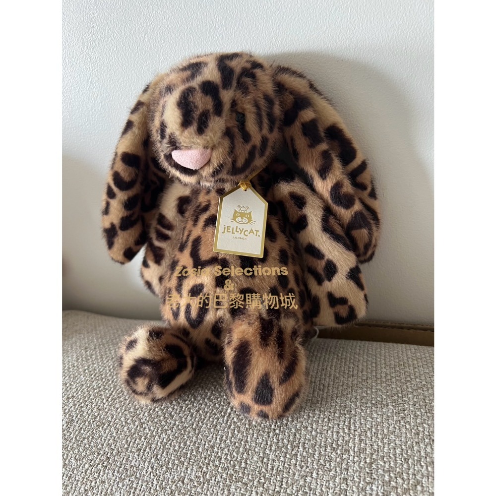 🇫🇷法國直送 Jellycat ✨金標 積分限定款 豹紋兔 Cobblehop Bunny 兔子娃娃-細節圖2