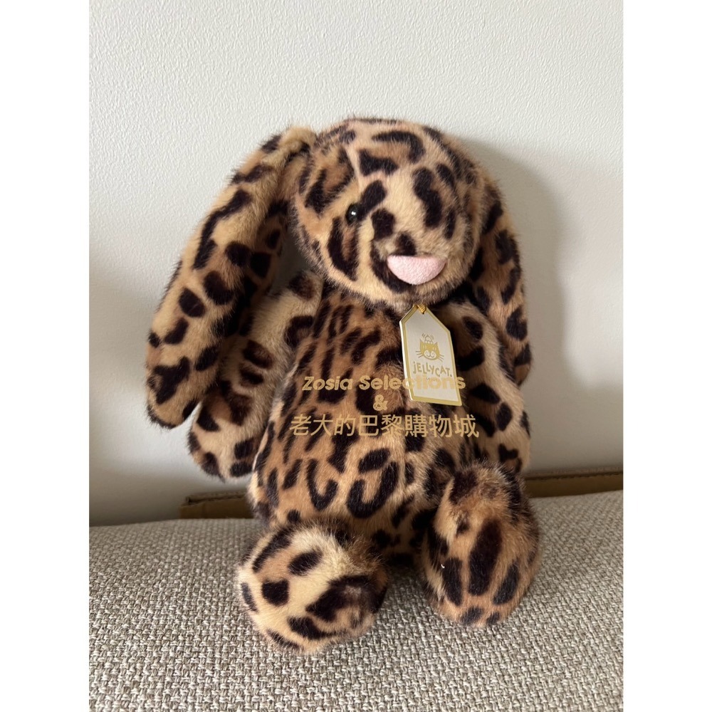 🇫🇷法國直送 Jellycat ✨金標 積分限定款 豹紋兔 Cobblehop Bunny 兔子娃娃-細節圖3
