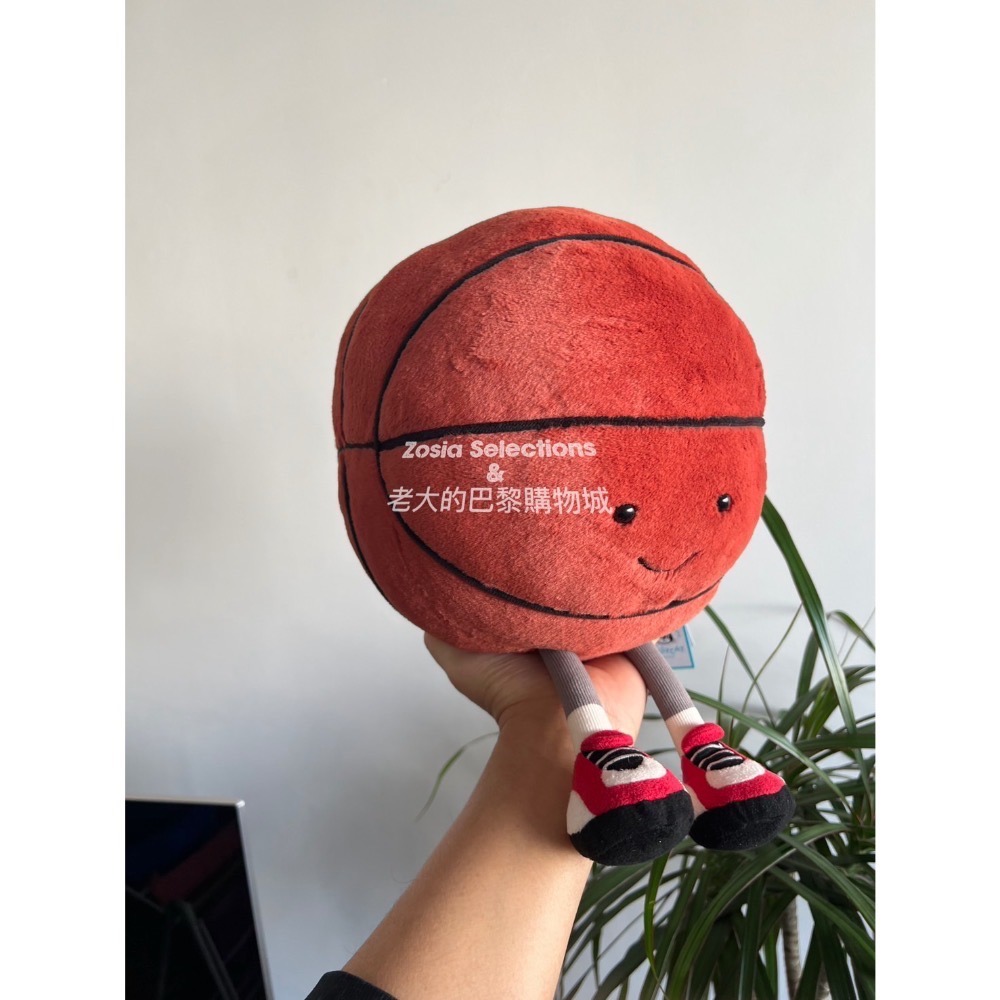 🇫🇷法國直送 Jellycat 籃球娃娃 Amuseables Sports Basketball 球類系列-細節圖2