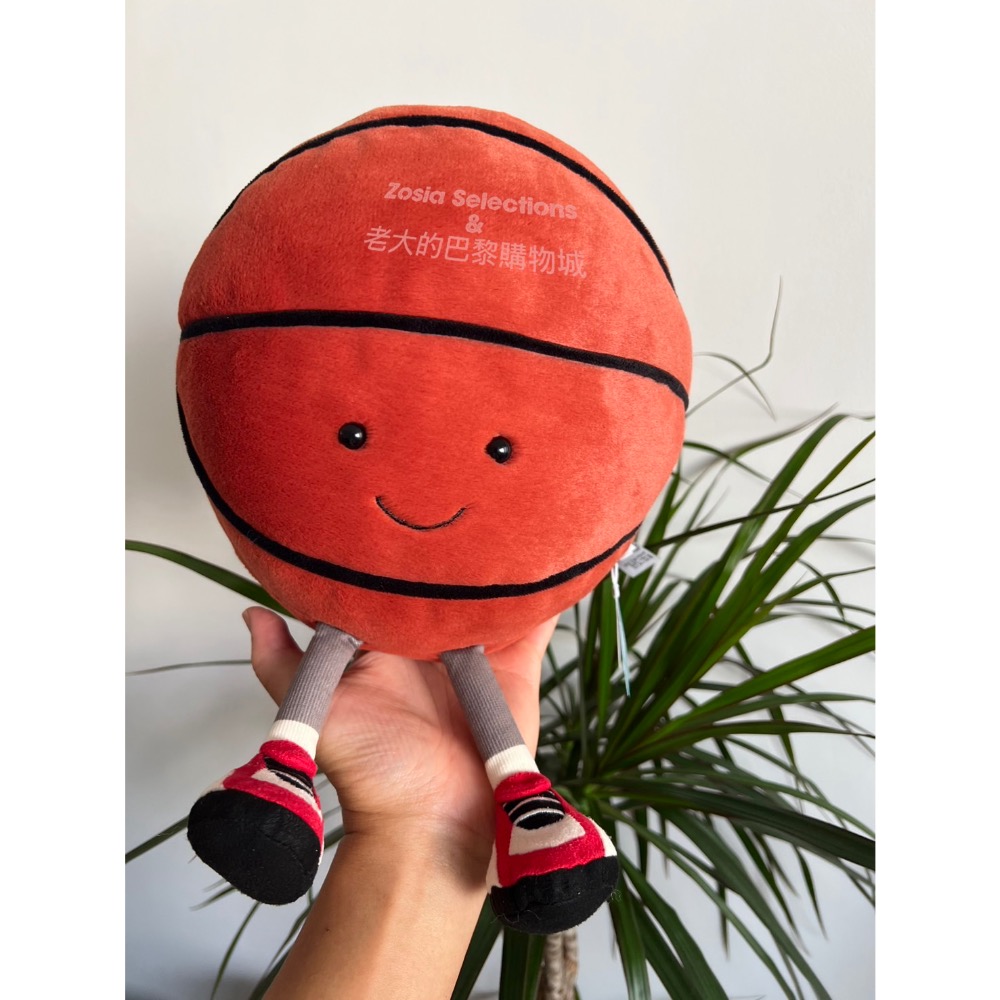 🇫🇷法國直送 Jellycat 籃球娃娃 Amuseables Sports Basketball 球類系列-細節圖3